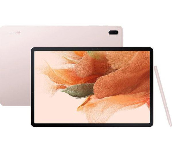 Samsung Galaxy Tab S7 FE 12.4" QHD+ 4GB RAM 64GB Android WiFi Tablet Pink