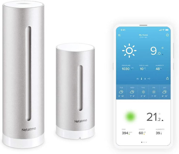 Netatmo Smart Weather Station With Wireless Outdoor Sensor