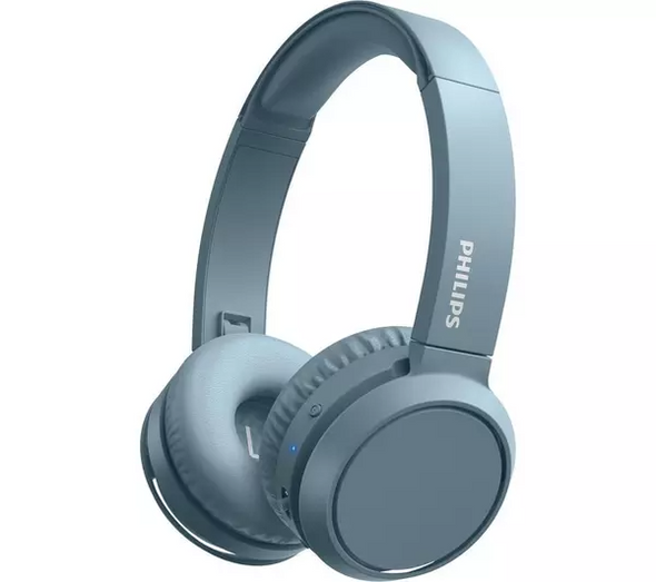 Philips Wireless Bluetooth On Ear Foldable Headphones - Blue