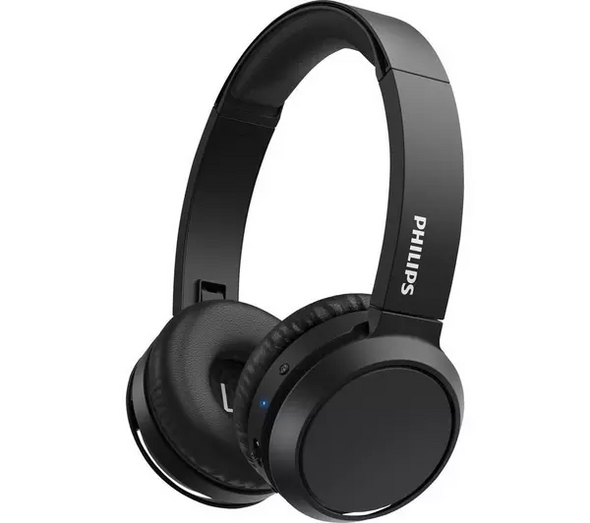 Philips Wireless Bluetooth On Ear Foldable Headphones - Black