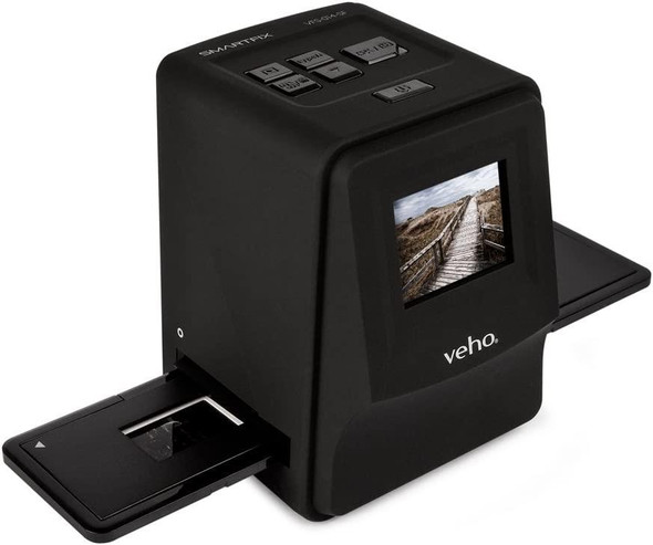 Veho Smartfix Portable 2.4" Display 14MP Negative Film & Slide Scanner Black