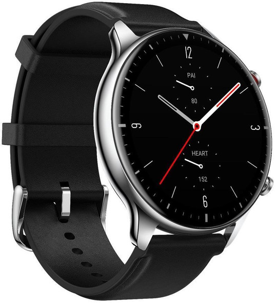 Amazfit GTR 2 1.39" AMOLED Health & Fitness Tracker Smart Watch - Classic Black