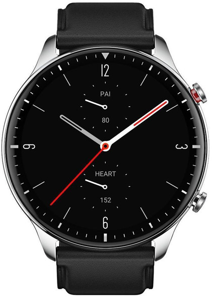 Amazfit GTR 2 1.39" AMOLED Health & Fitness Tracker Smart Watch - Classic Black