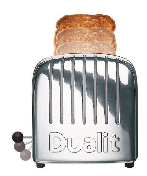 Dualit 40352 Classic Vario 4 Slice Toaster Defrost and reheat - Stainless Steel