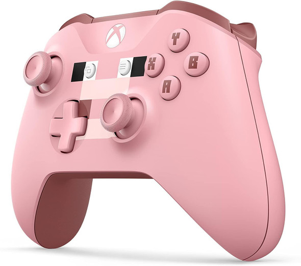 Microsoft Xbox One Bluetooth Wireless Minecraft Pig Controller Pink