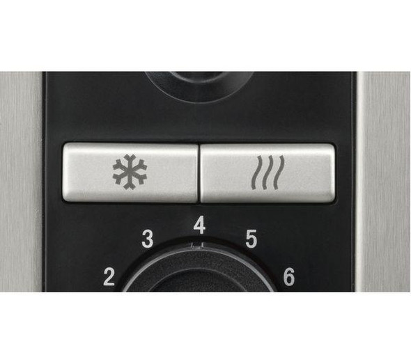Bosch Sky TAT7203GB 2 Slice Toaster With Defrost & Reheat - Black & Silver
