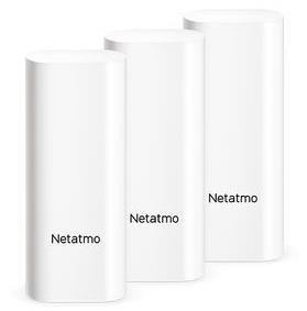 Netatmo Smart Door & Window Sensors Triple Pack Add on for Smart Indoor Camera
