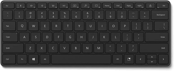Microsoft Designer Bluetooth Compact Keyboard Black UK English Layout
