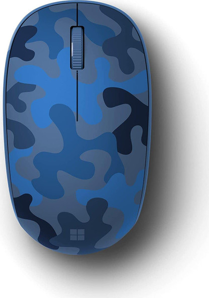 Microsoft Mobile Wireless Bluetooth Mouse Ambidextrous - Blue Camo