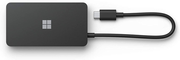 Microsoft USB-C Travel Hub Docking Station Black USB-C VGA HDMI GigE