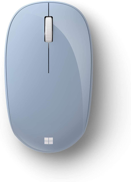 Microsoft Wireless Bluetooth Ambidextrous Mouse - Pastel Blue