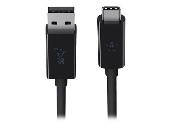 Belkin 3.1 USB-A to USB-C Cable 10Gbps 0.9m - Black