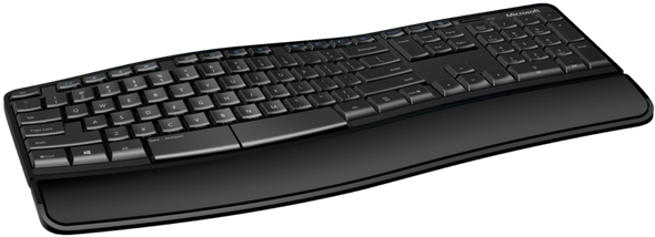 Microsoft Sculpt Comfort Wireless Keyboard & Mouse Desktop Set Black - US Layout