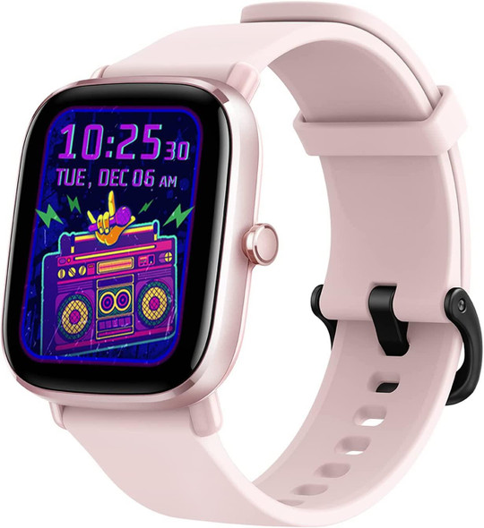 Amazfit GTS 2 Mini 1.55" AMOLED Health & Fitness Smart Watch - Flamingo Pink