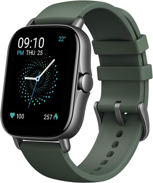 Amazfit GTS 2e Health & Fitness GPS Smart Watch - Moss Green