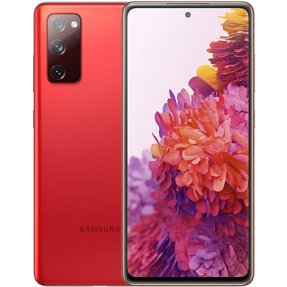 Samsung Galaxy S20 FE 5G 6.5" 128GB 5G Unlocked & SIM Free Smartphone Cloud Red