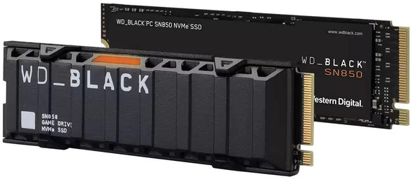 Western Digital WD Black 1TB SN850 M.2 2280 NVMe SSD PS5 with Heatsink