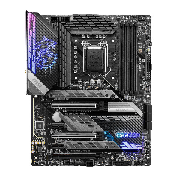 MSI MPG Intel Z590 Gaming Carbon WiFi DDR4 LGA1200 ATX Motherboard