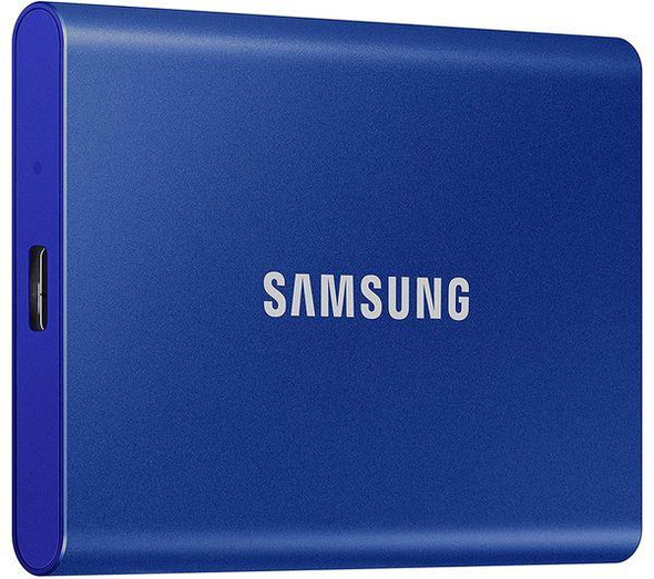 Samsung T7 Portable USB 3.2 1TB External Solid State Drive Blue