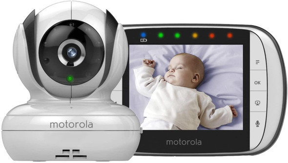 Motorola MBP36S Digital Video Baby Monitor - Colour LCD 3.5" Display