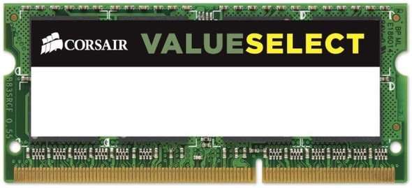 Corsair Value Select SODIMM 4GB (1x4GB) DDR3L RAM 1600MHz C11 Laptop Memory