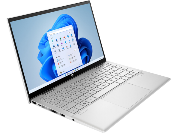 HP Pavilion x360 14-dy0523na 14" Laptop Intel Pentium Gold 7505 4GB 128GB Silver