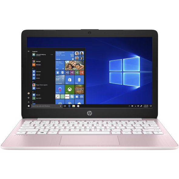 HP Stream 11-ak0517sa 11.6" Laptop Intel Celeron N4020 4GB 64GB eMMC Pink