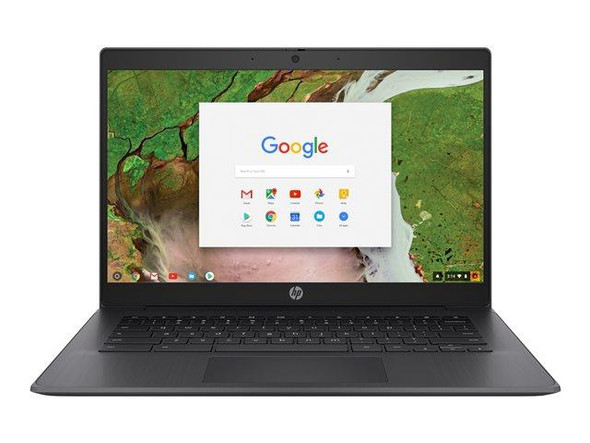 HP Chromebook 14" G6 Laptop Intel Celeron N4020 4GB RAM 32GB eMMC Black