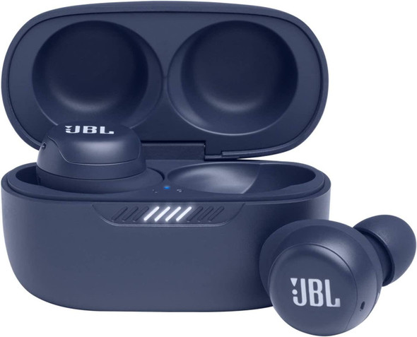 JBL Live Free NC+ TWS - True wireless Bluetooth earbuds TalkThru Ambient Aware Blue