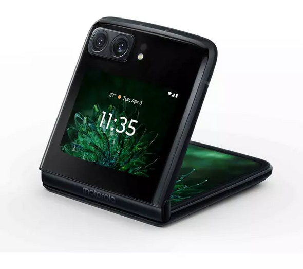 Motorola Razr 2022 6.67" FHD+ OLED 256GB Unlocked Android Smart Phone Black