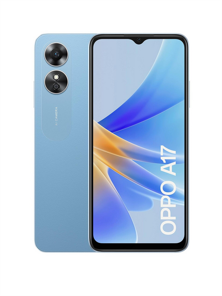 Oppo A17 4G 6.56" 4GB 64GB Unlocked Android Smart Phone Blue