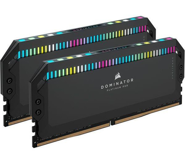Corsair Dominator Platinum RGB Black 32GB (2x16GB) 5600MHz DDR5 Memory RAM Kit