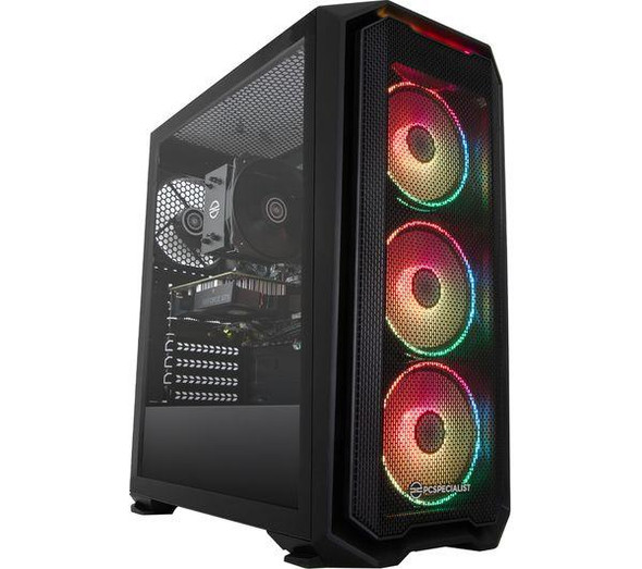 PC Specialist Tornado R3 Gaming PC AMD Ryzen 3 4100 8GB 512GB GeForce GTX 1650