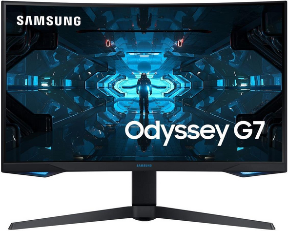 Samsung Odyssey G7 27" WQHD VA 240Hz Curved Gaming Monitor