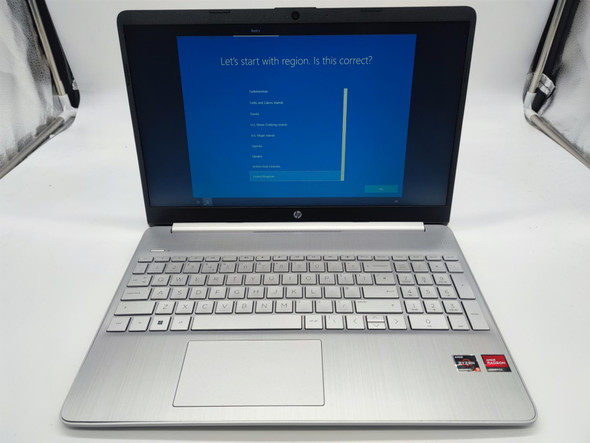 HP 15s-eq2504sa 15.6" Laptop AMD Ryzen 5 5500U, 8GB RAM 256GB Windows 10