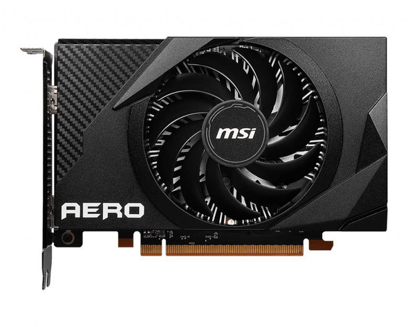 MSI Radeon RX 6400 AERO ITX AMD 4GB GDDR6 Graphics Card PCIe 4.0