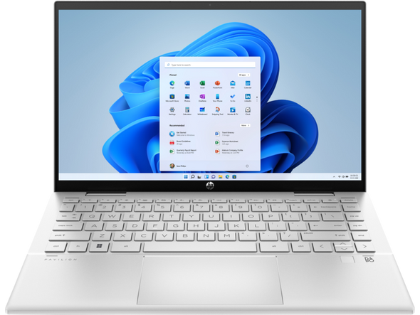 HP Pavilion x360 14-dy0523na 14" Laptop, Intel Pentium Gold 7505 4GB 128GB Silver