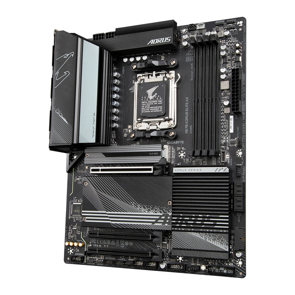 Gigabyte AMD X670 AORUS ELITE AX, Socket AM5 DDR5 ATX Motherboard