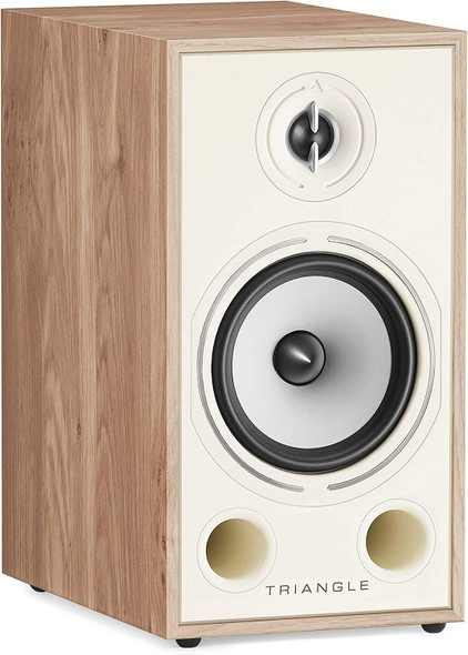 Triangle Borea BR03 Wired Compact Hi-Fi bookcase speakers Oak 100W