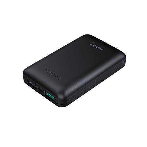 AUKEY Power Bank 10000mAh Dual Output Port Power Bank PB-N53 Black