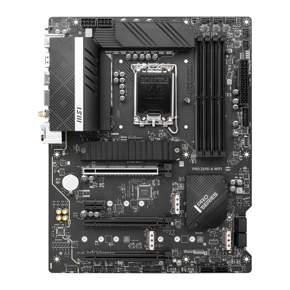 MSI PRO Z690-A WIFI Socket LGA 1700 12th Gen CPU DDR5 ATX Motherboard