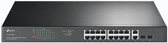 TP-Link TL-SG1218MP 18-Port Gigabit Rack Network Switch With 16 PoE +