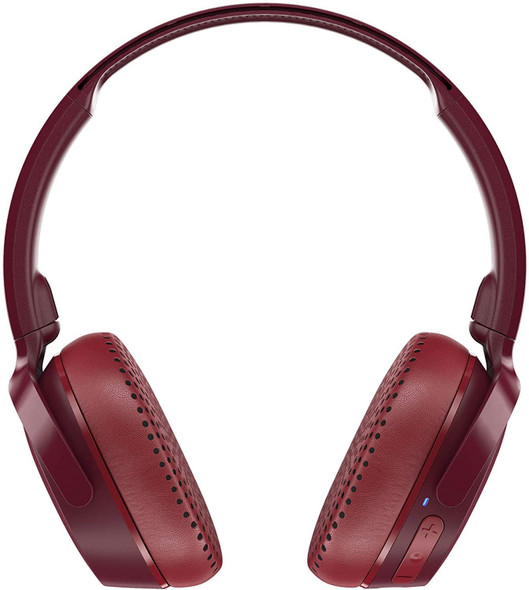 Skullcandy Riff Wireless Bluetooth On Ear Headphones - Moab, Red, Black
