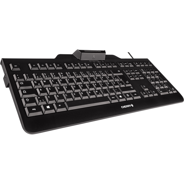 Cherry KC 1000 SC Corded Smartcard Keyboard Black