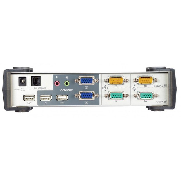 Aten CS1742 2 Port USB Dual View VGA KVM Switch with Audio & USB 2.0 Hub – image 2
