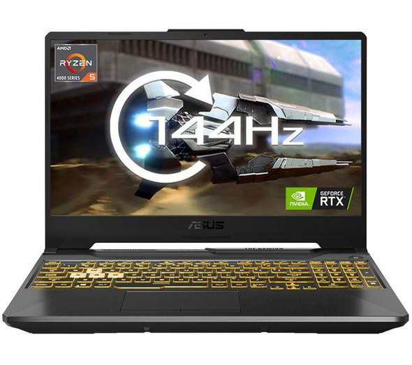 Asus TUF A15 15.6" 144Hz Gaming Laptop AMD Ryzen 5 4600H 8GB 512GB SSD RTX 3050