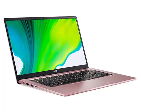Acer Swift 1 14" Pink Laptop Intel Pentium Silver N6000 128GB SSD Windows 11