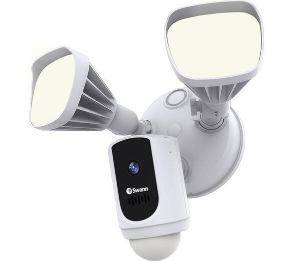 Swann Floodlight Full HD 1080p WiFi Security System - White