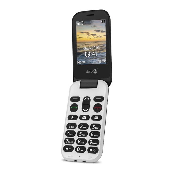 Doro 6060 2.8" 2G 3MP Camera Flip Big Button Mobile Phone Elderly