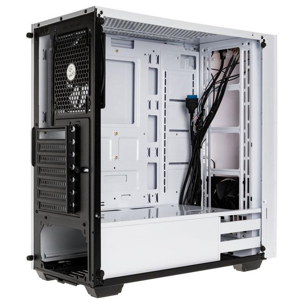 Kolink Stronghold Tempered Glass E-ATX Midi Desktop Chassis Case White